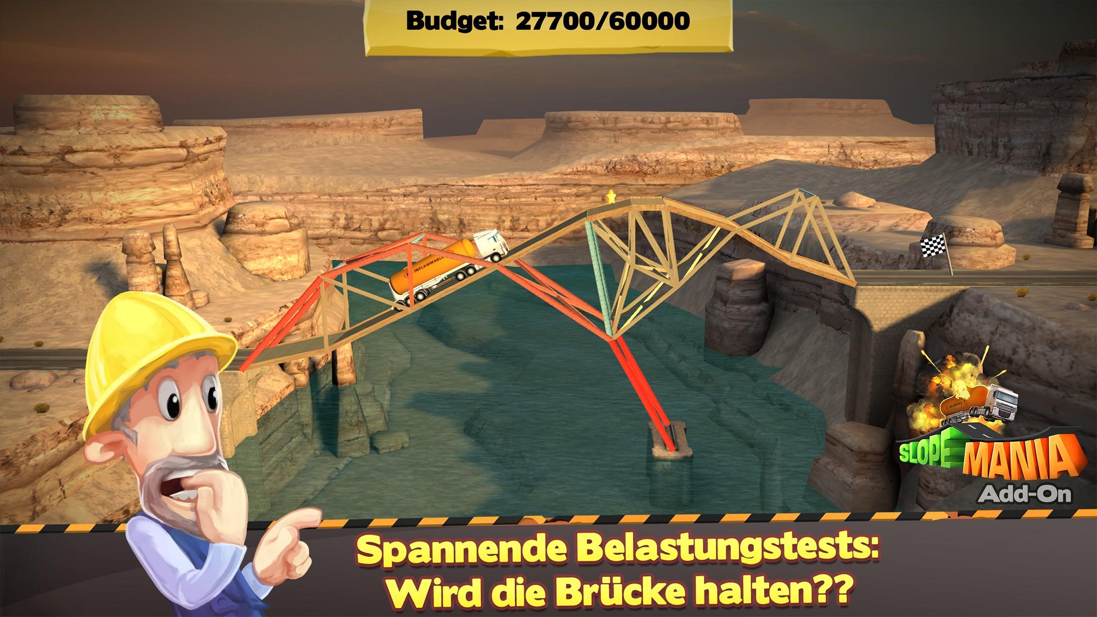 Bridge Constructor ภาพหน้าจอเกม
