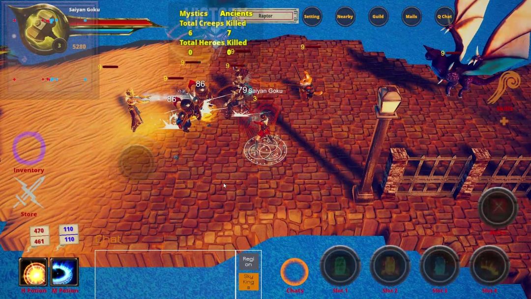 Gods Of Isekai screenshot game