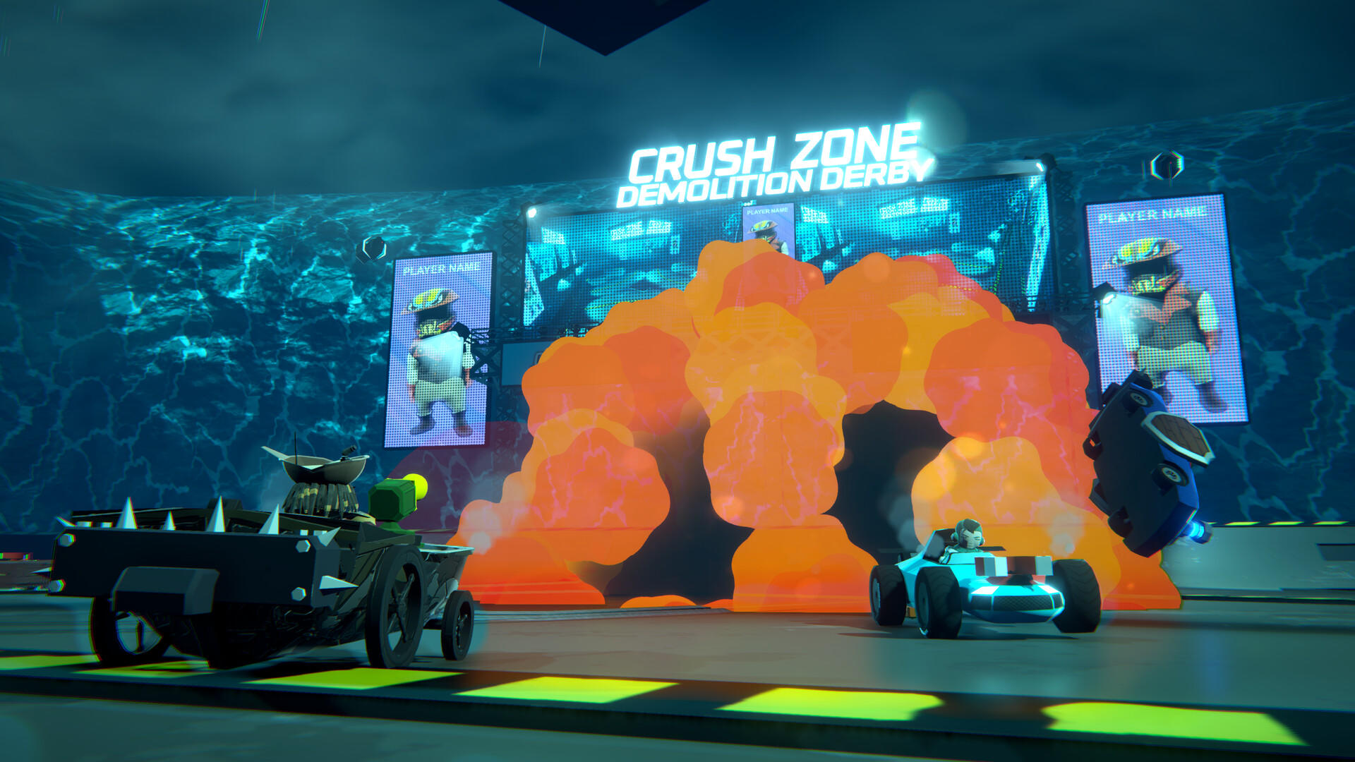 Crush Zone: Demolition Derby ภาพหน้าจอเกม
