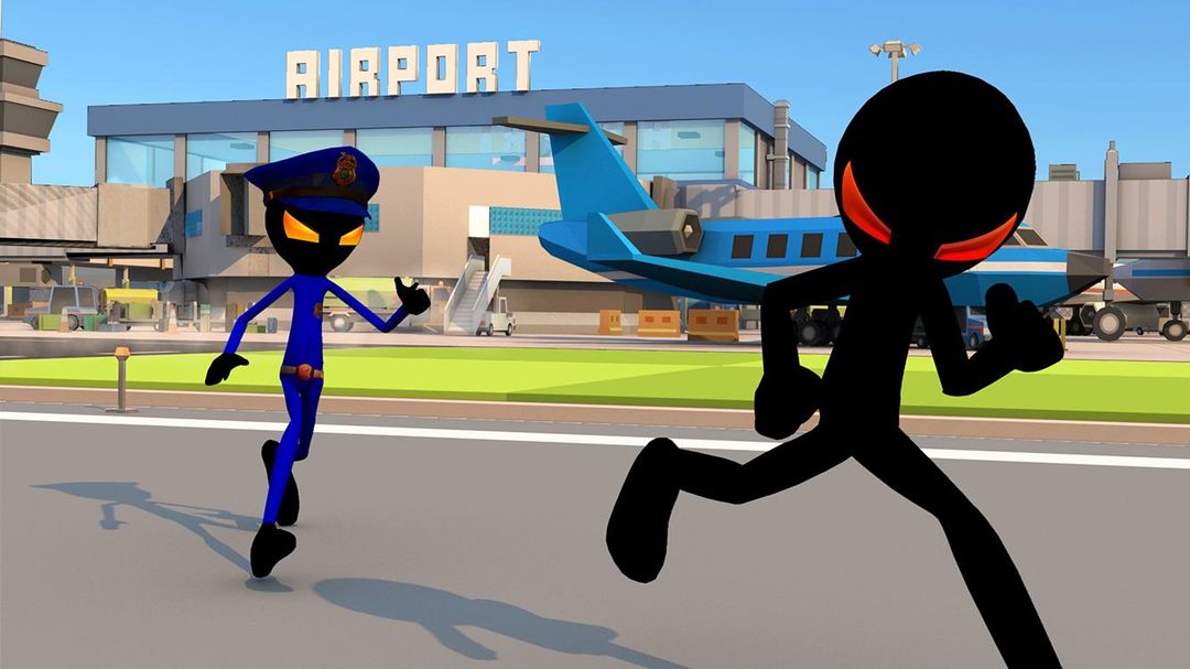 Screenshot of Super Shadow Airport Escape 3D