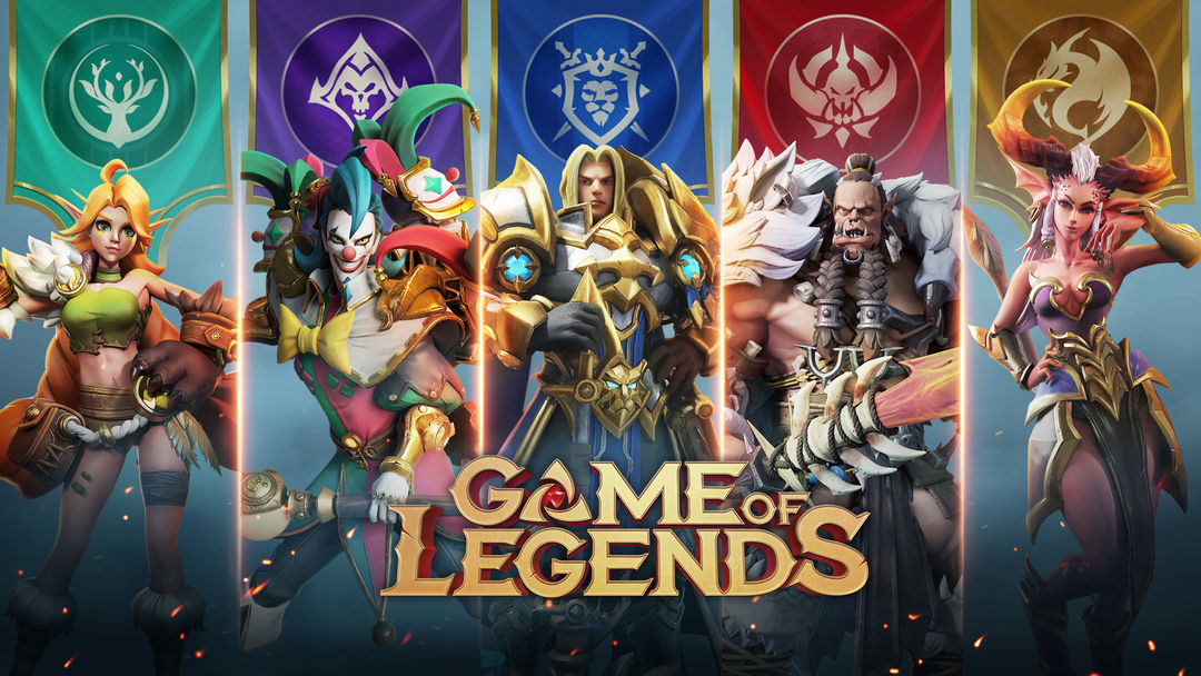 Game of Legends: Rise of Champions 게임 스크린 샷
