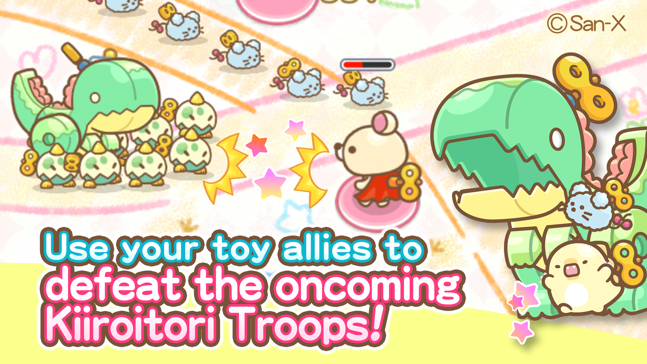 Korilakkuma Tower Defense TD Game Screenshot