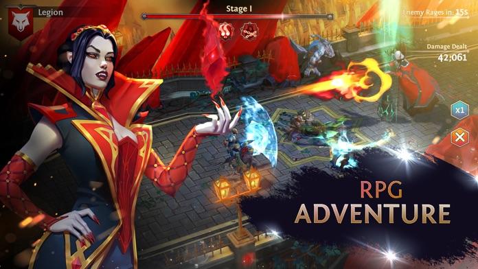 Heroes of the Dark: Squad RPG Game Screenshot