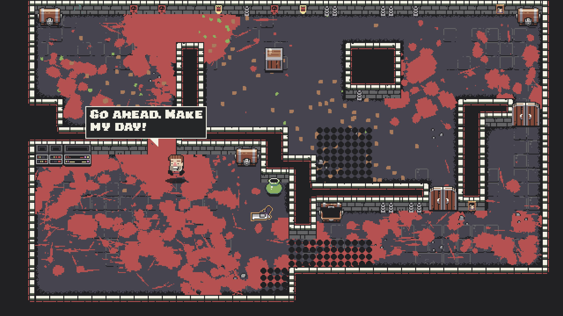 Screenshot of WACKY WEAPONS