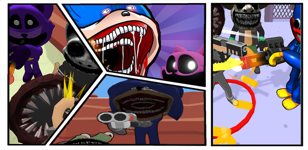 Banner of Monster Tapes Shinsonic game 