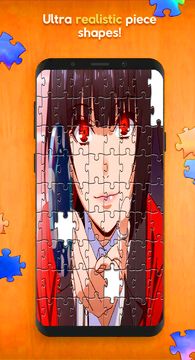 Kakegurui Anime Puzzle Game Screenshot