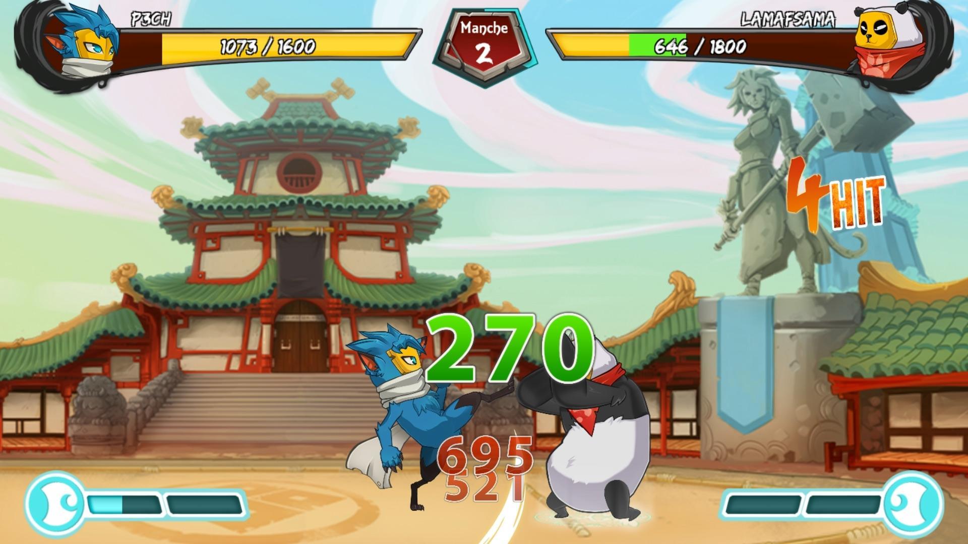 JanKen Battle Arena Game Screenshot