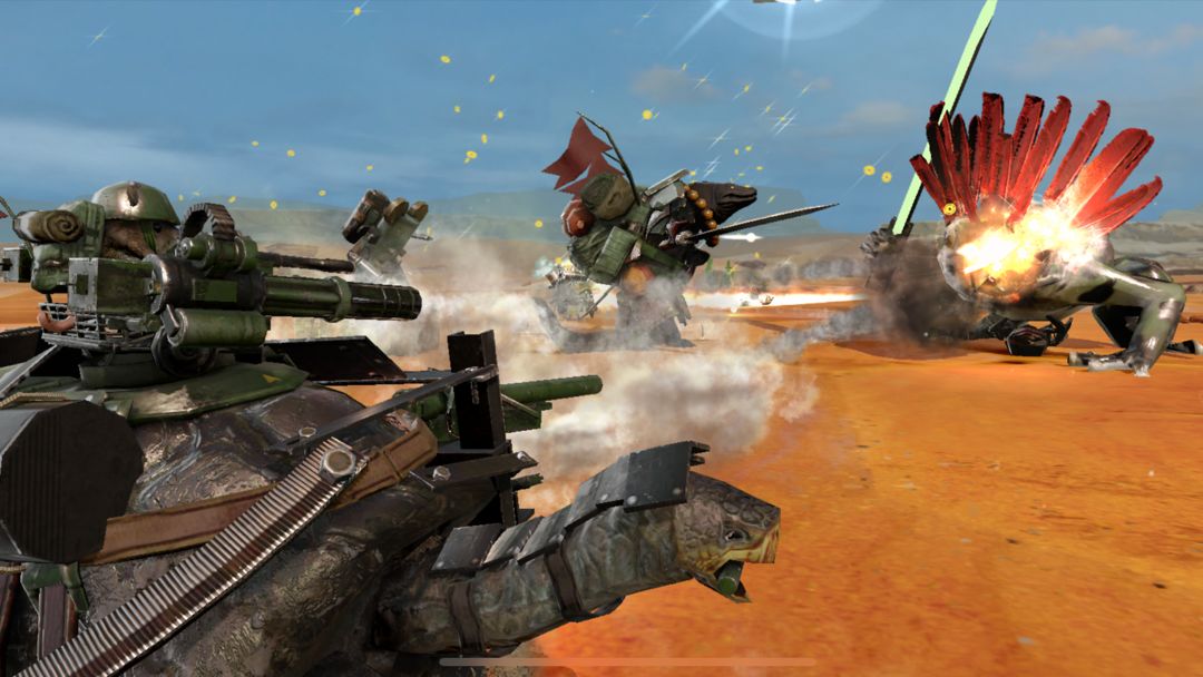 Screenshot of War Tortoise 2 - Idle Warfare