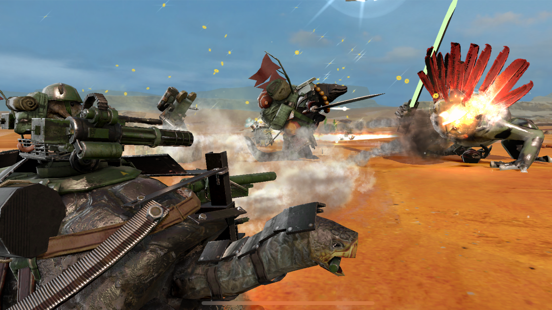 War Tortoise 2 - Idle Shooter Game Screenshot