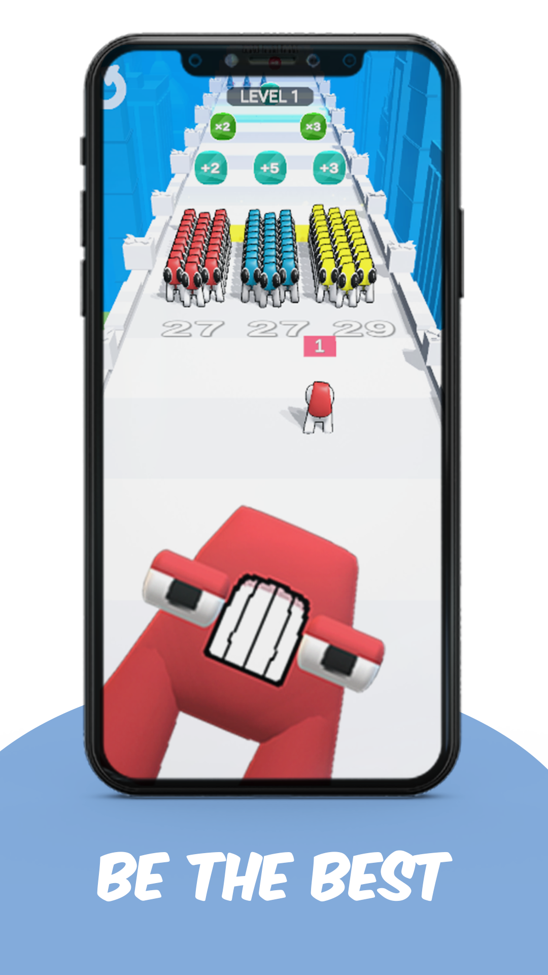 Alphabet Lore Runner 3D Game Screenshot