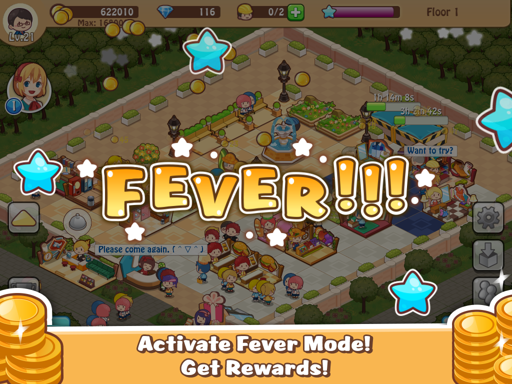 Happy Mall Story: Sim Game Game Screenshot