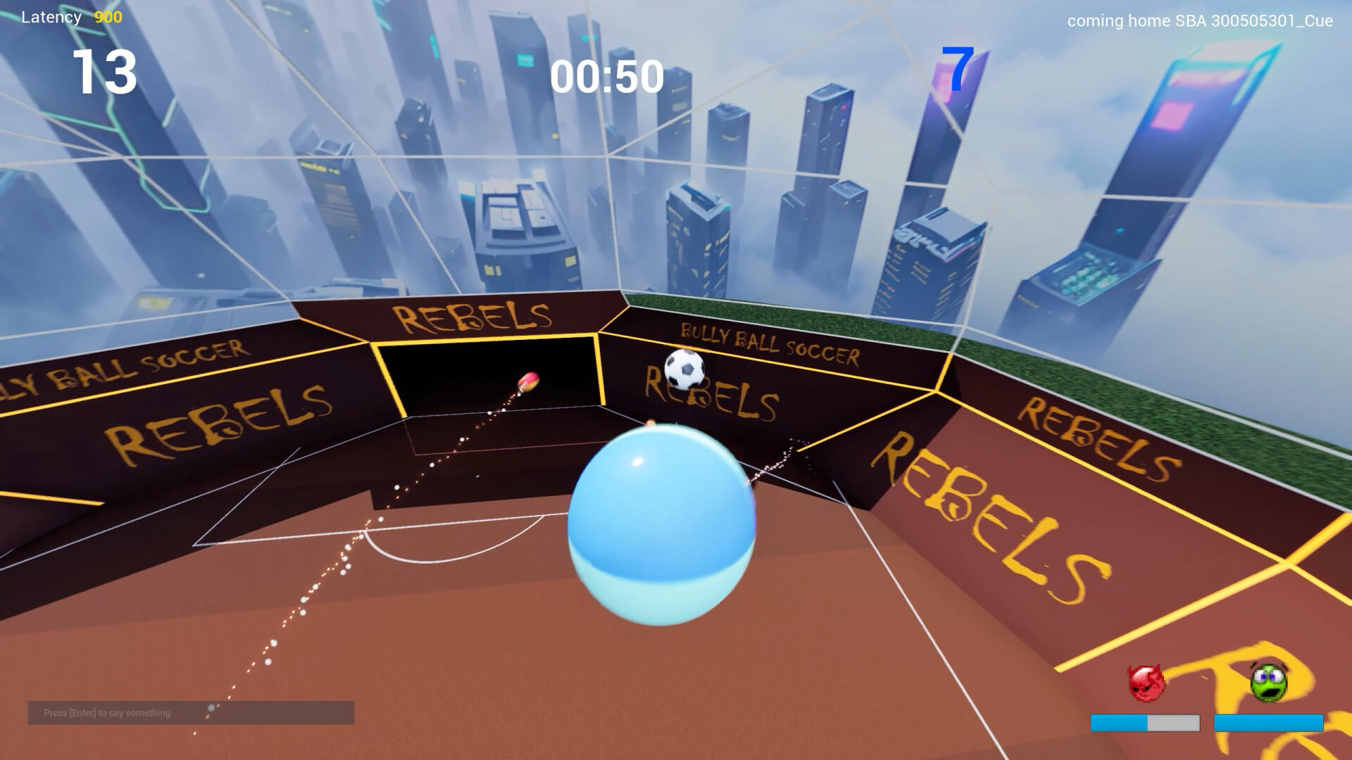 Bully Ball Soccer screenshot game