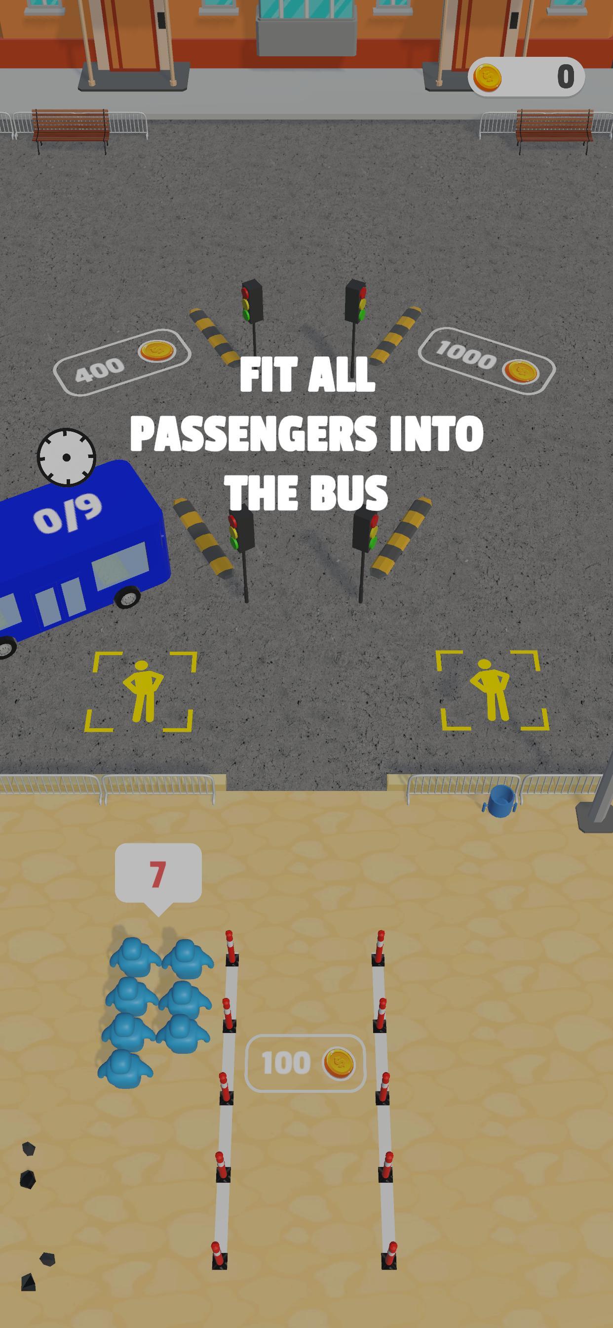 Cuplikan Layar Game Fill The Bus 3D