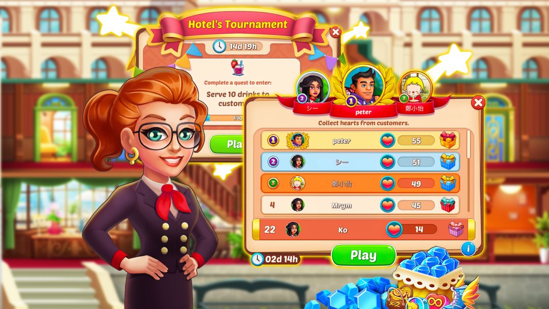 Hotel Madness Grand Hotel screenshot game