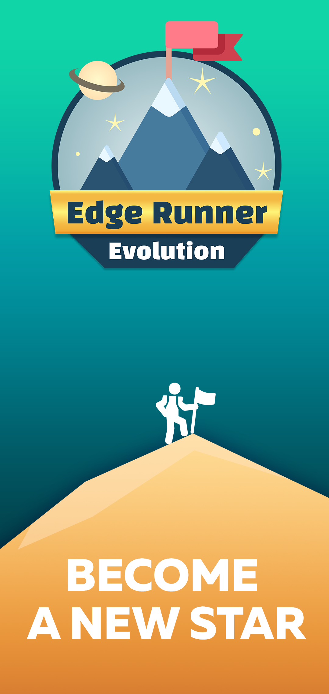 Cuplikan Layar Game Edge Runner: Star Evolution