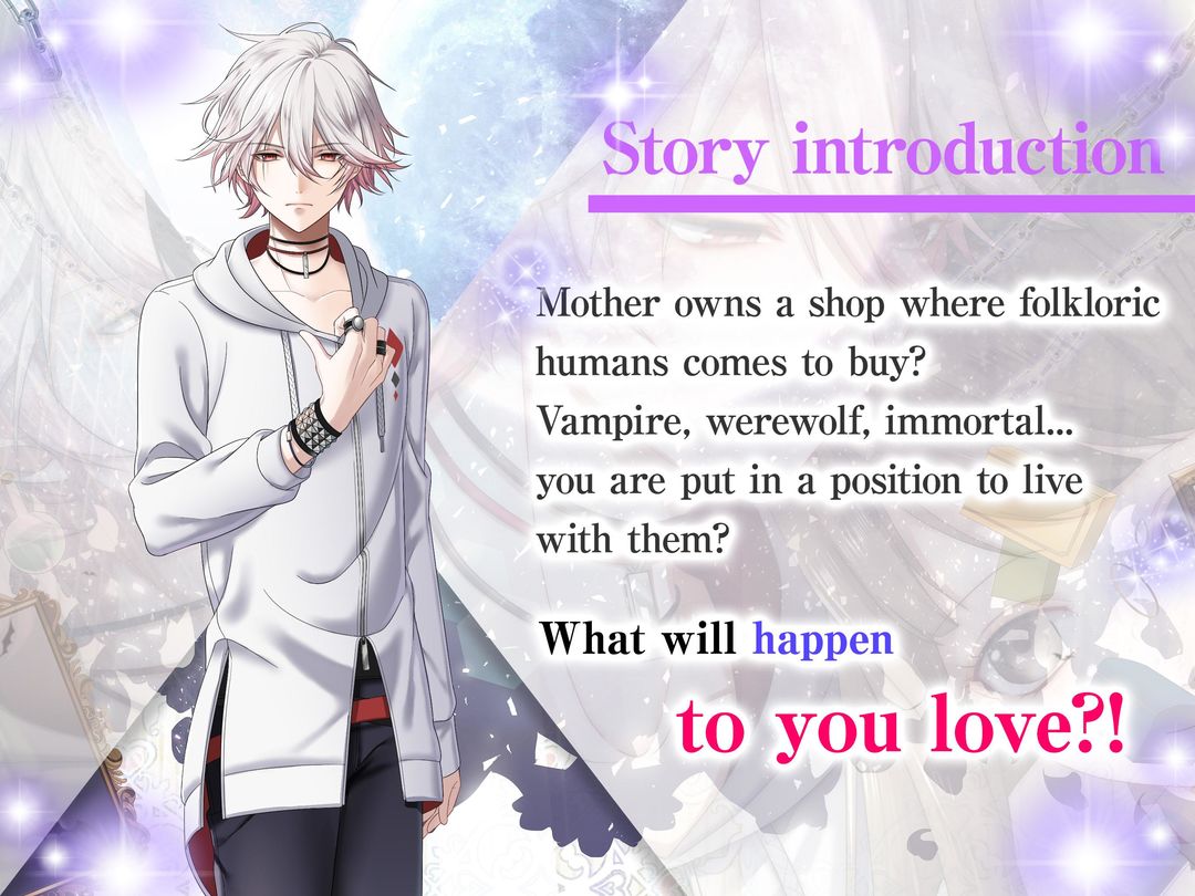 Monster's first love | Otome Dating Sim games screenshot game