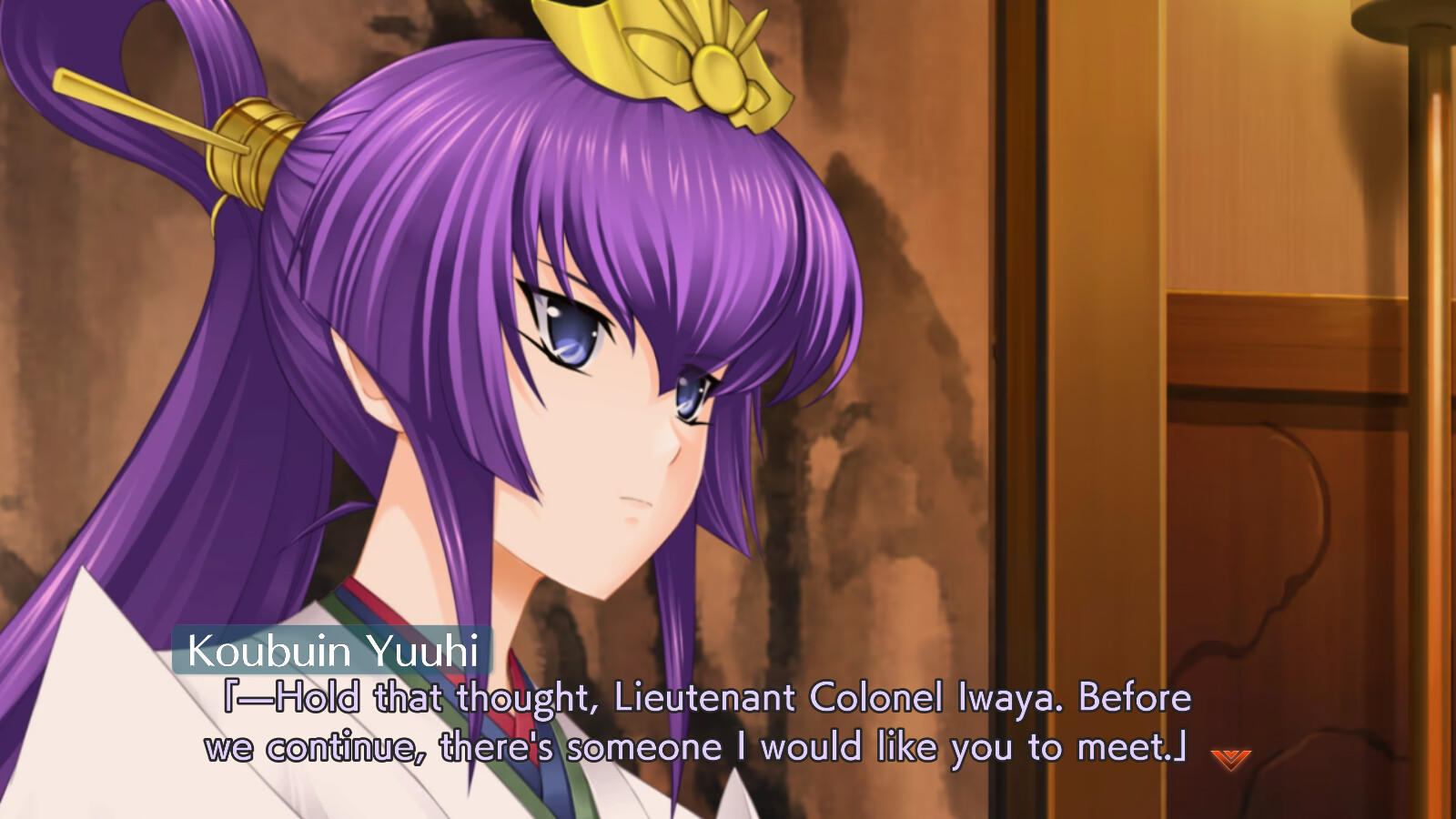 Screenshot of The Imperial Capital Burns - Muv-Luv Alternative Total Eclipse
