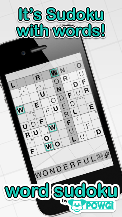 Screenshot 1 of Word Sudoku by POWGI 