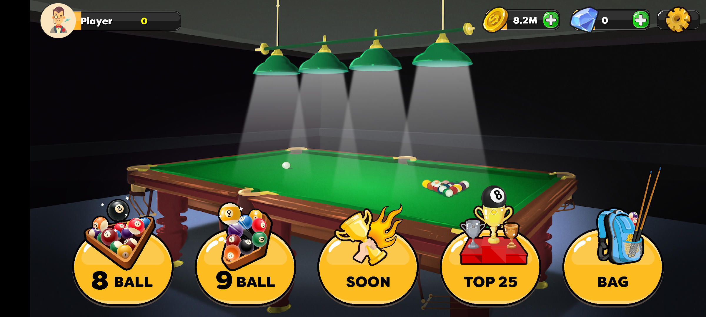 Cuplikan Layar Game Pool - 8 Ball Billard