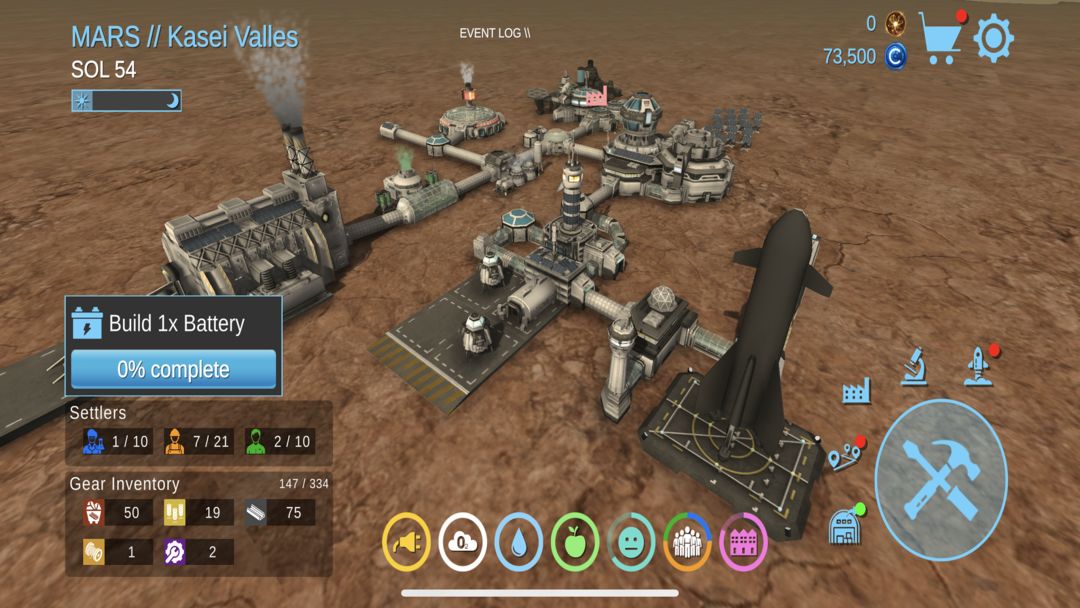 TerraGenesis: Landfall screenshot game