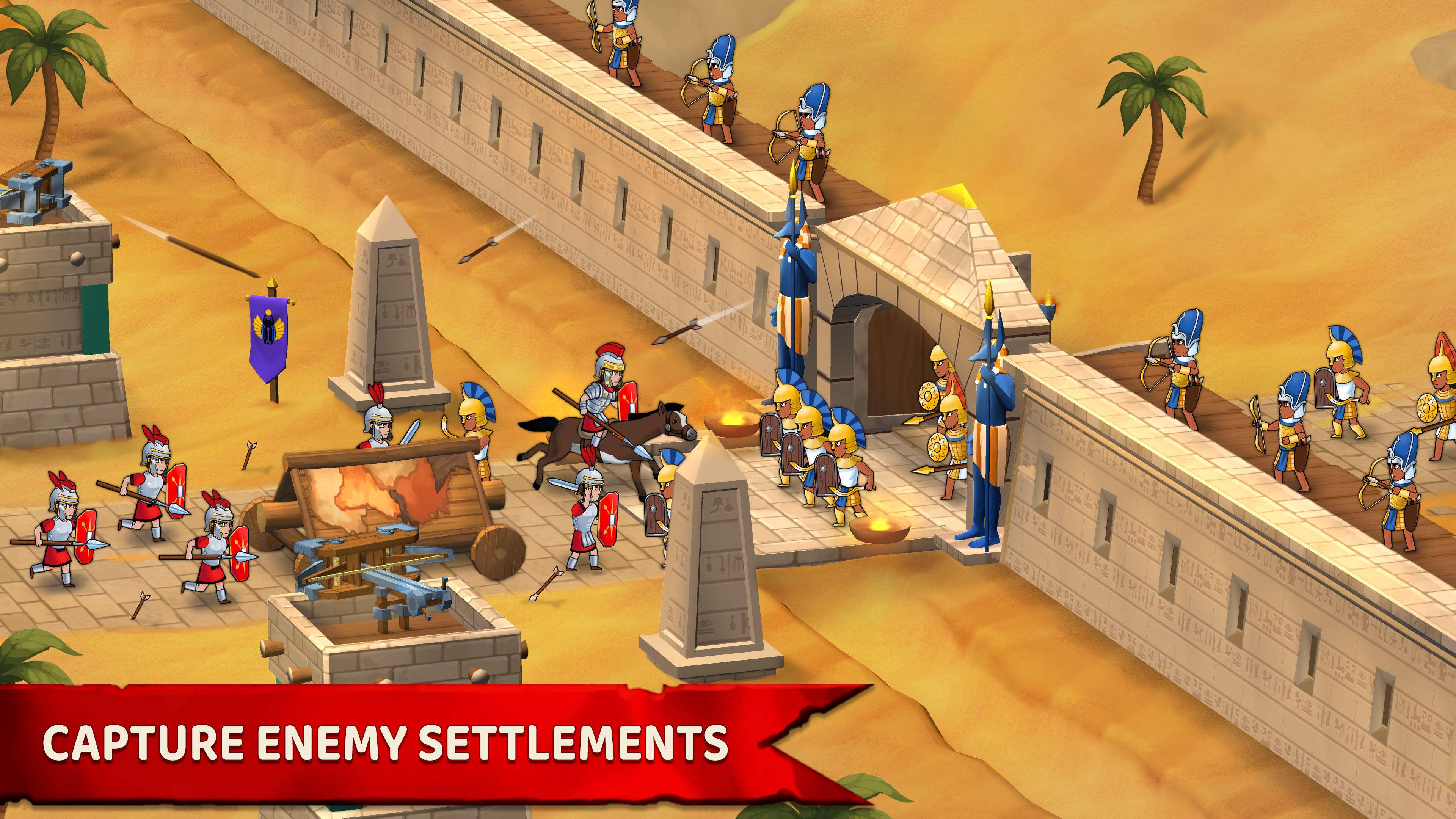 Grow Empire: Rome Game Screenshot