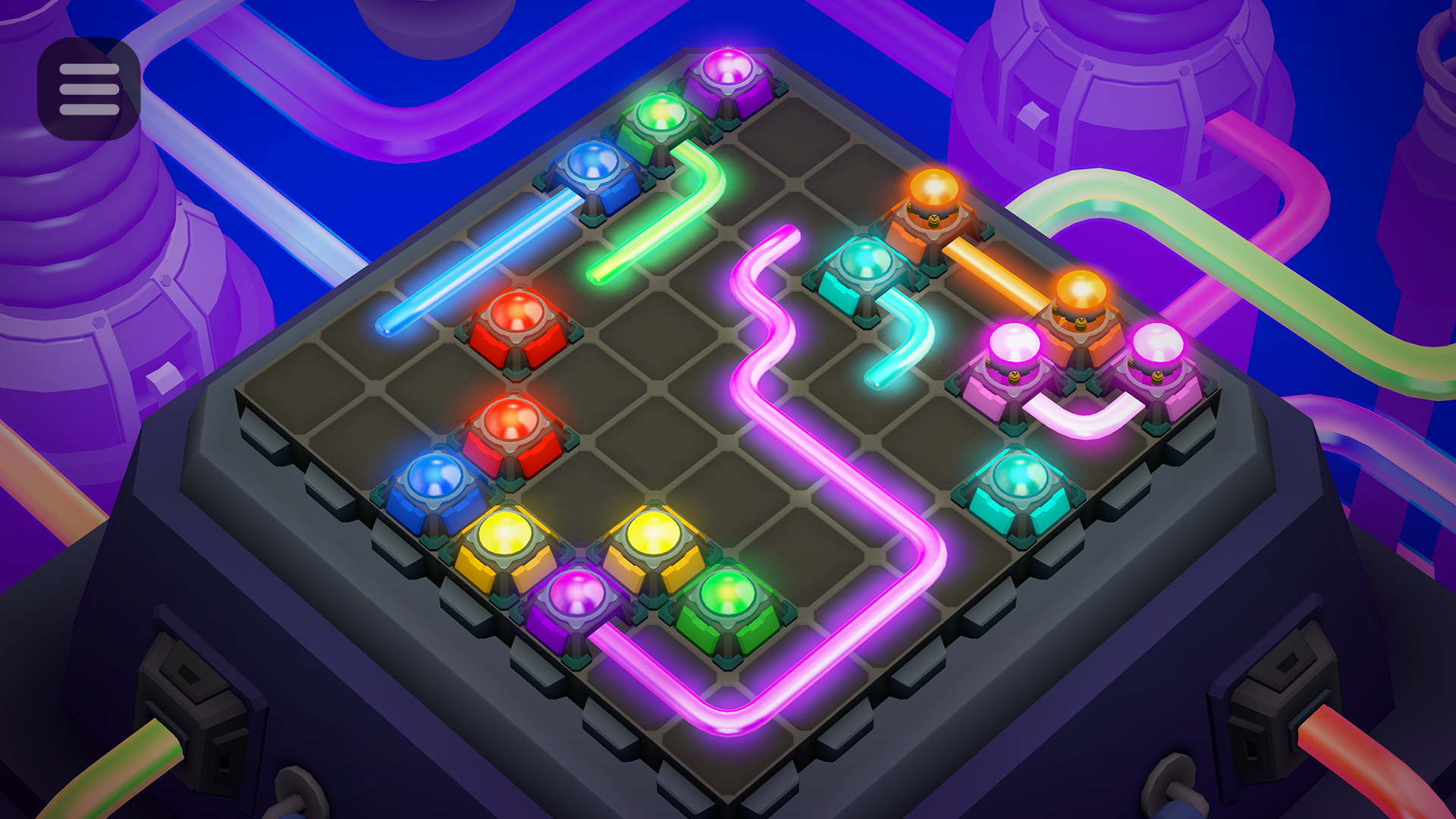Tiny Robots: Portal Escape Game Screenshot