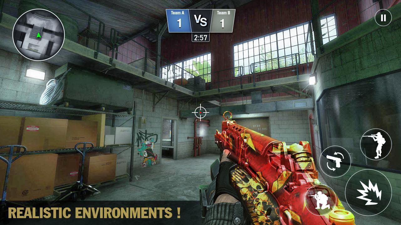 Critical Ops Strike- FPS Games Game Screenshot