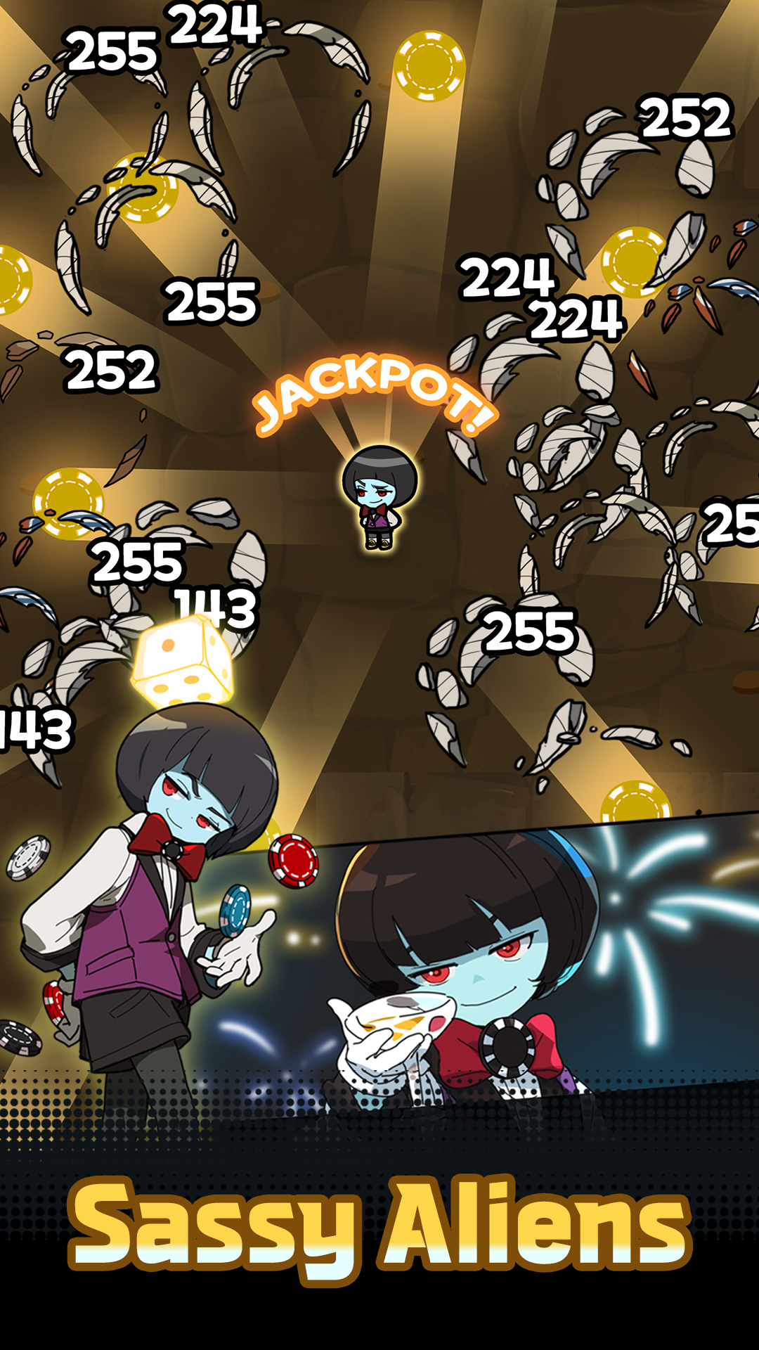 HungryAliens Game Screenshot