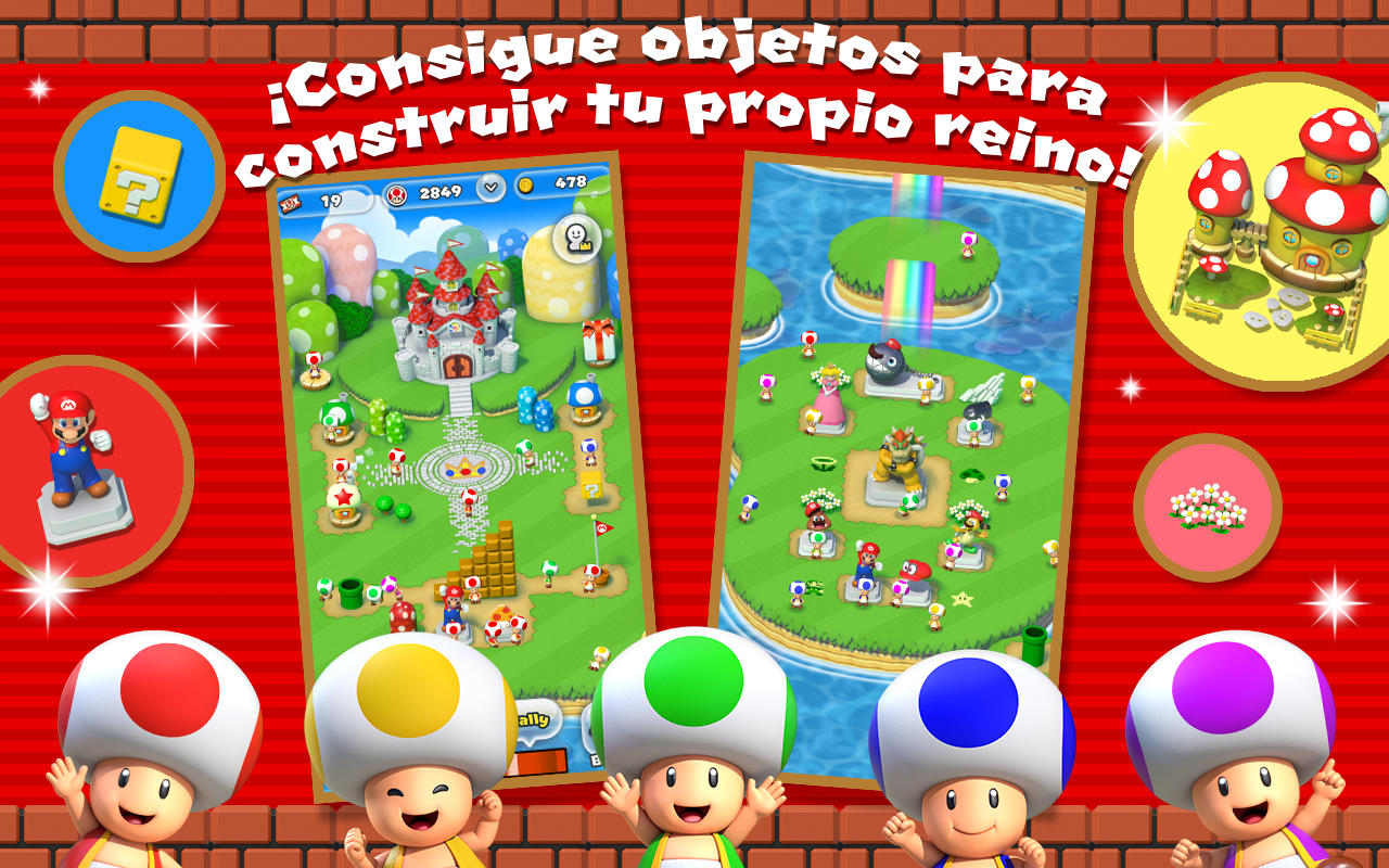 Captura de Pantalla del Juego Super Mario Run