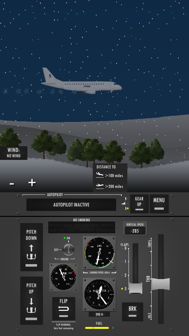 Flight Simulator 2d - sandbox screenshot game