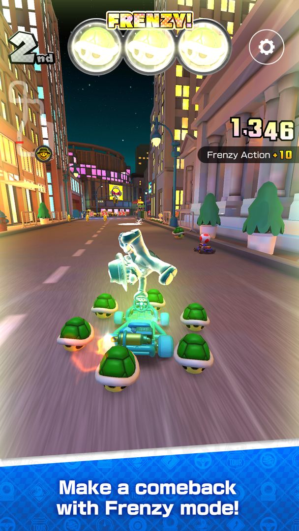 Mario Kart Tour ภาพหน้าจอเกม