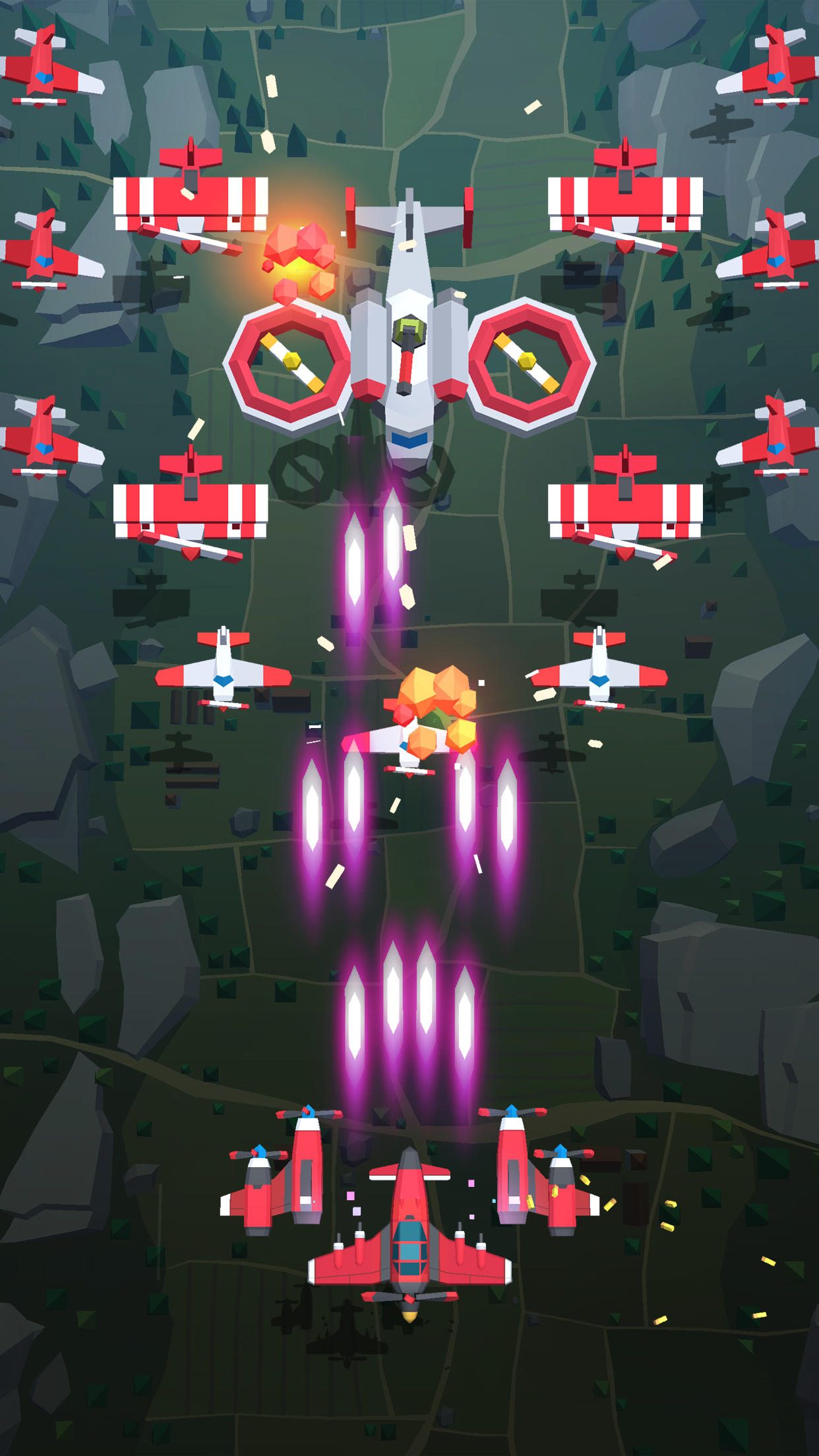 Burning Sky: Aircraft Combat Game Screenshot