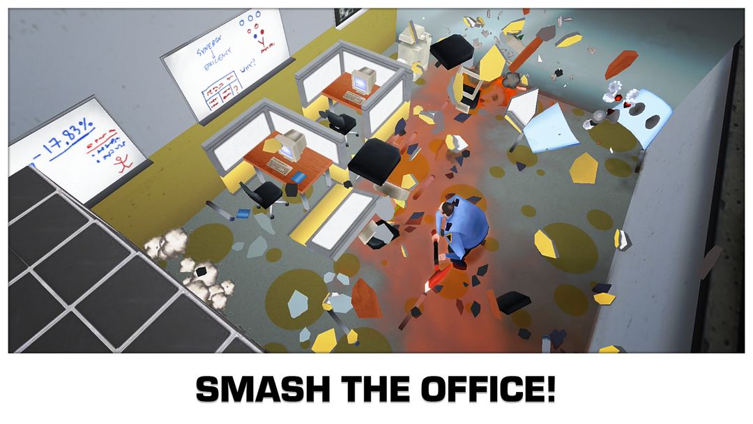 Super Smash the Office screenshot game