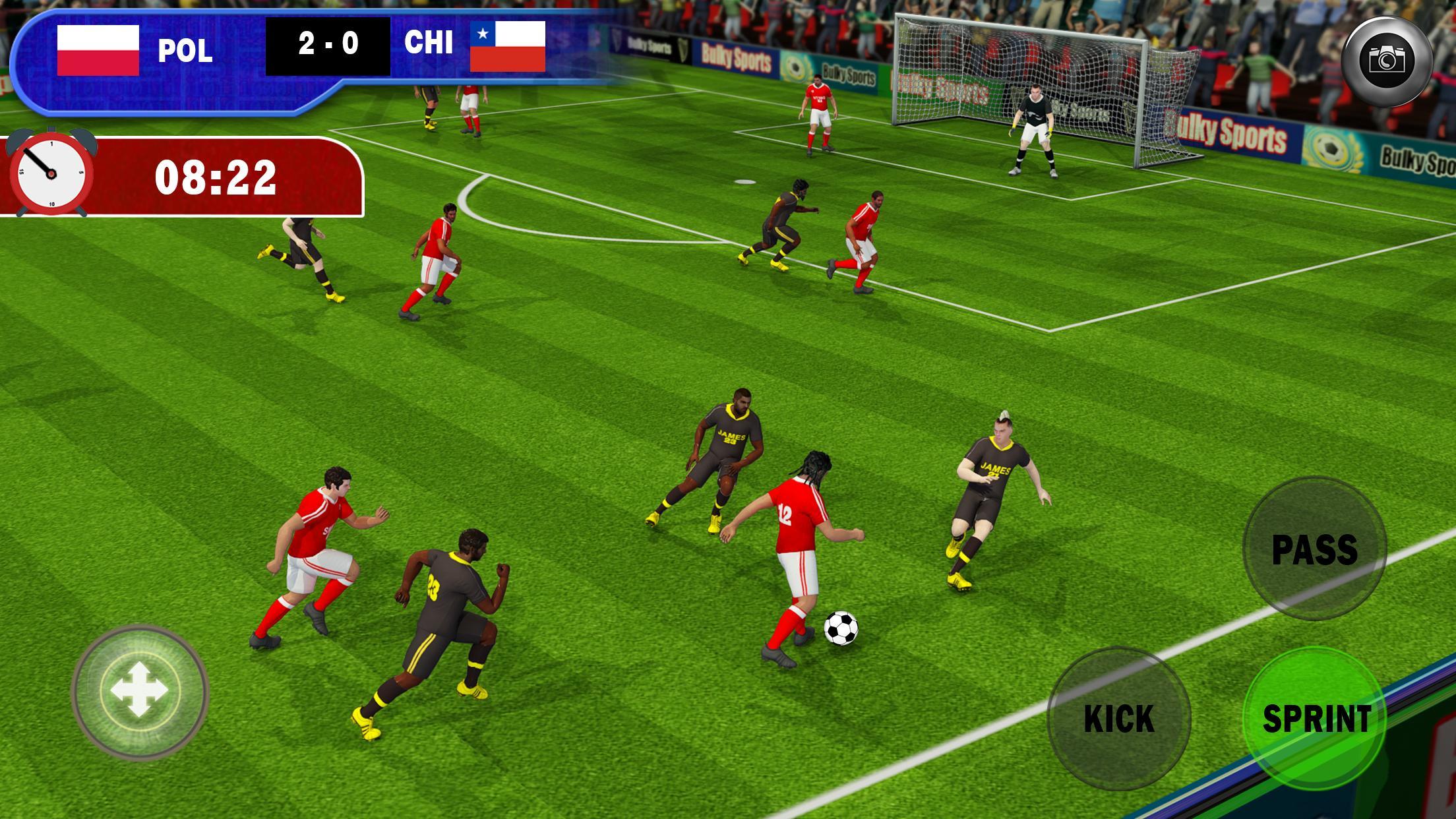 Screenshot 1 of PRO 足球挑戰賽 2018 - 世界足球明星 1.0.3