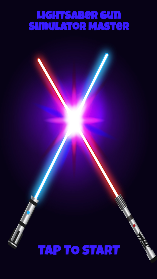 Captura de Tela do Jogo LightSaber Gun Simulator Mastr