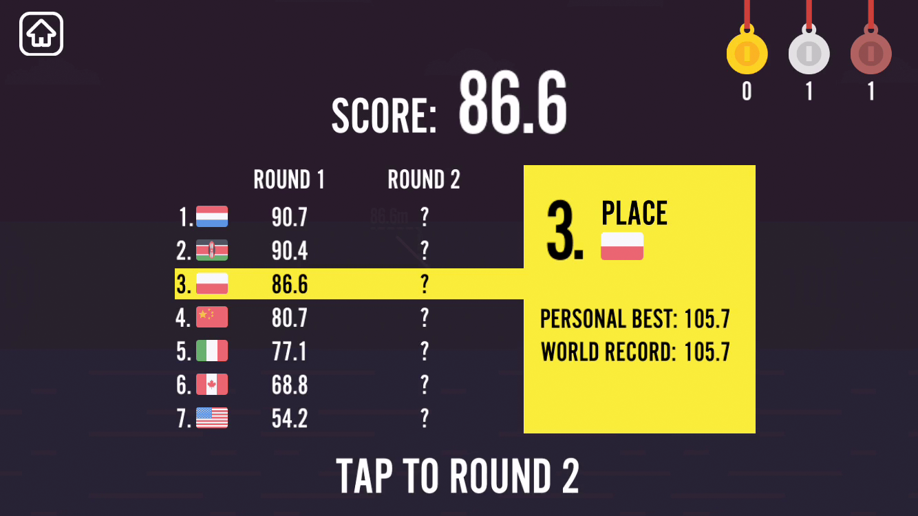 Throw2Rio Game Screenshot