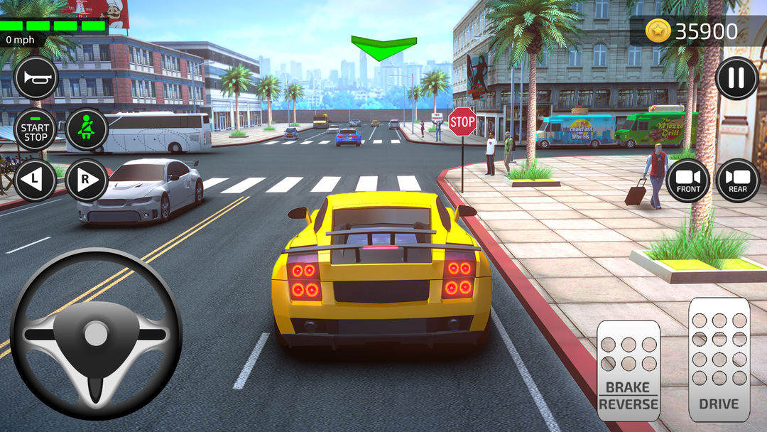 드라이빙 아카데미 - 운전 교육장 시뮬레이터 게임 스크린 샷