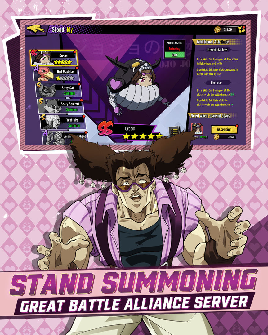 Screenshot of Stand Legends