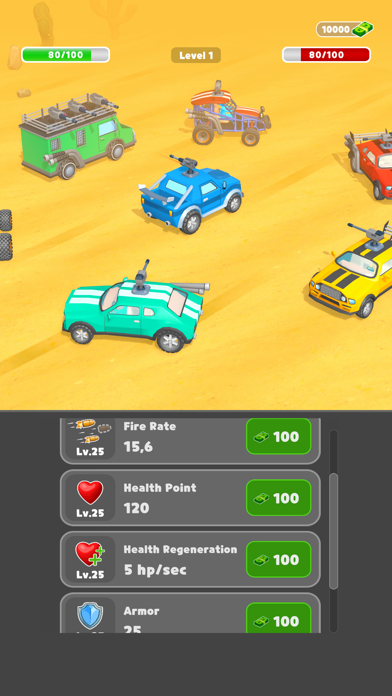 Скриншот игры Idle Assault Riders