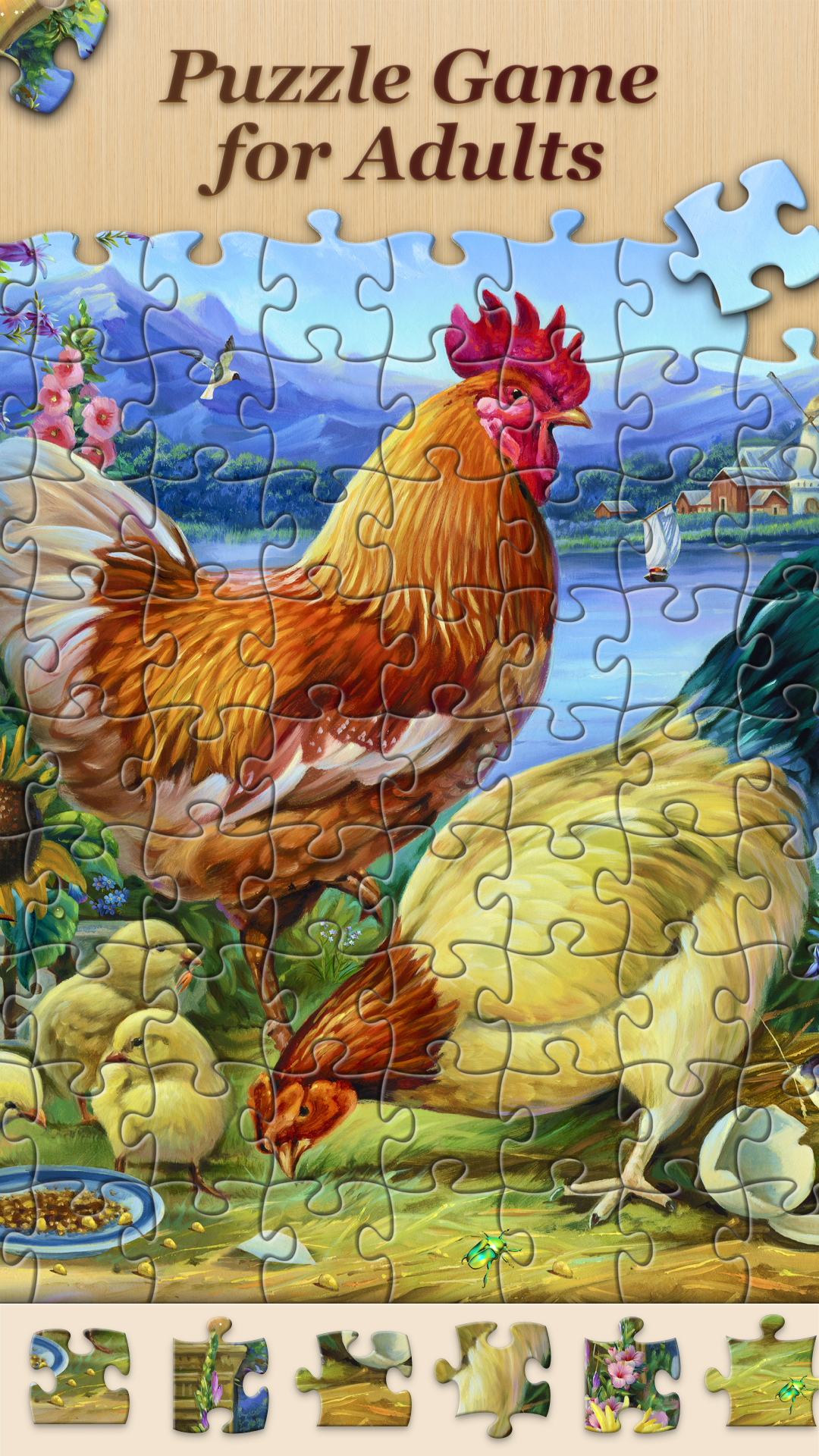 Screenshot of Jigsawscapes® - Jigsaw Puzzles