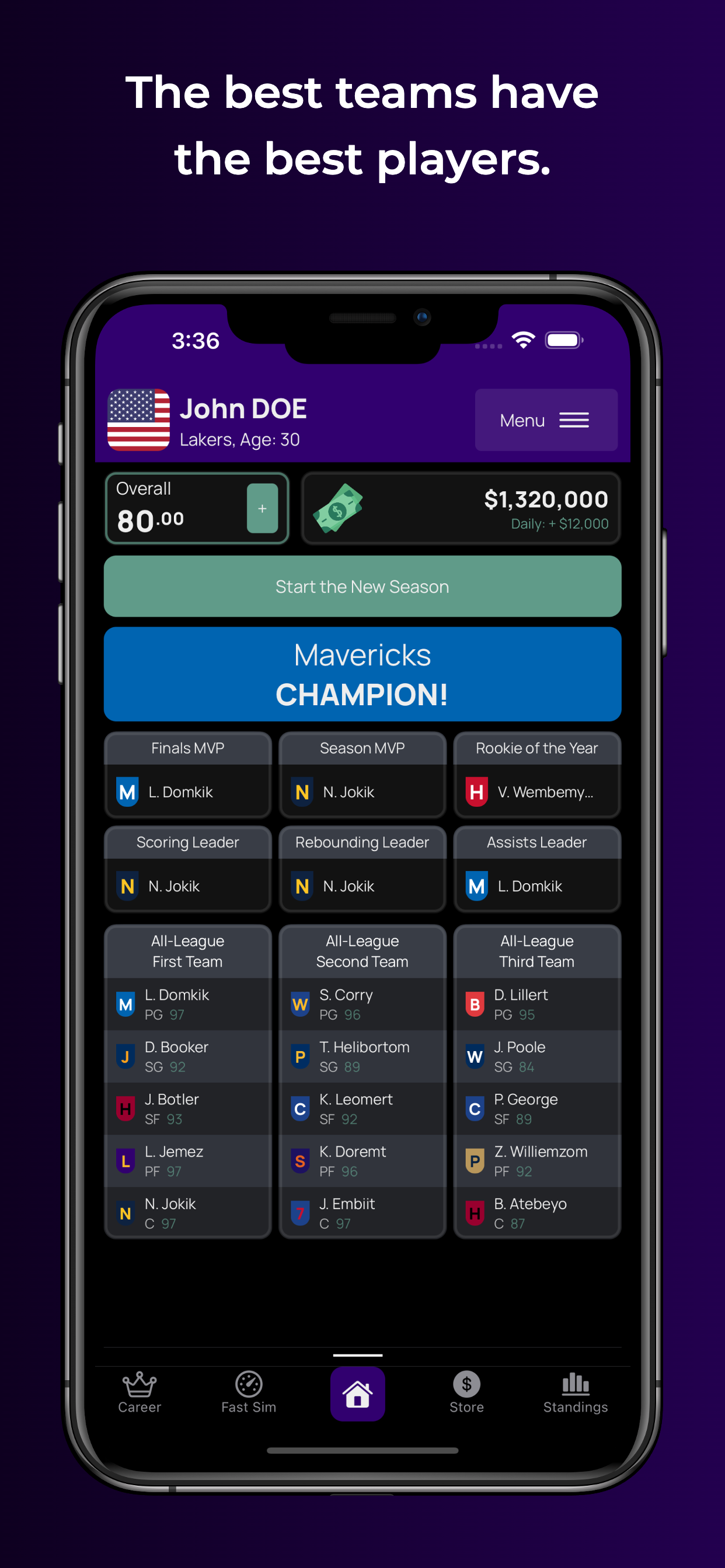 Realer Basketball Manager 2024 Game Screenshot