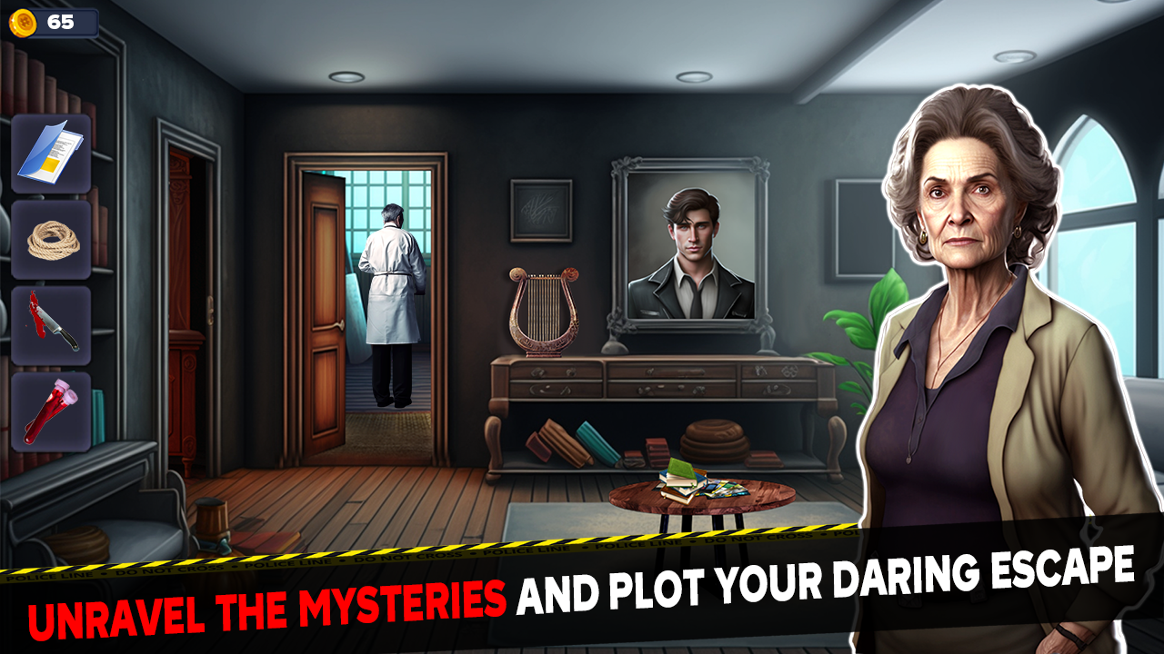 Uncharted Murder Mystery Games ภาพหน้าจอเกม