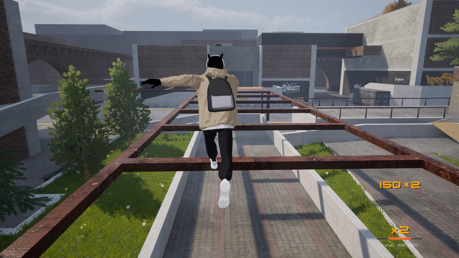 Rooftops & Alleys: The Parkour Game screenshot game