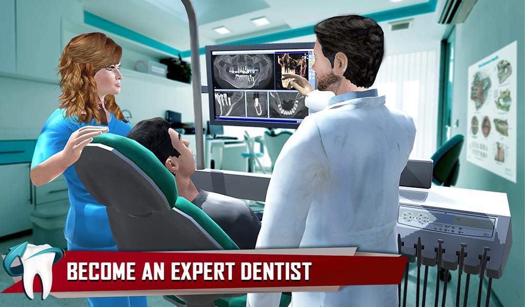 Captura de Tela do Jogo Dentist Surgery ER Emergency Doctor Hospital Games