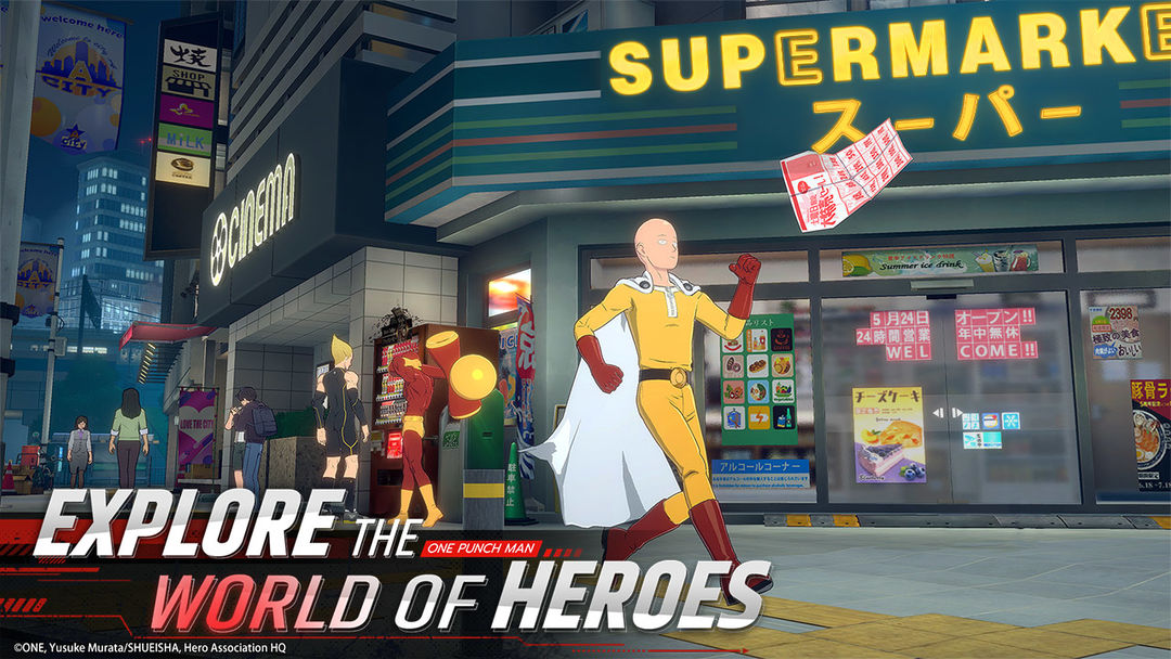 NEW GAME - OFFICIAL ANNOUNCEMENT TRAILER - One Punch Man: World by Perfect  World 