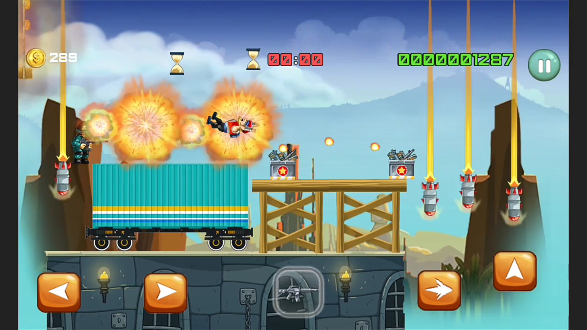 Metal Terror Soldier Game Screenshot