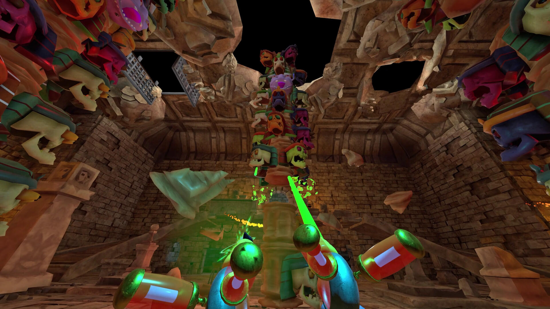 Screenshot of The Mofflys: Invasion Mayhem