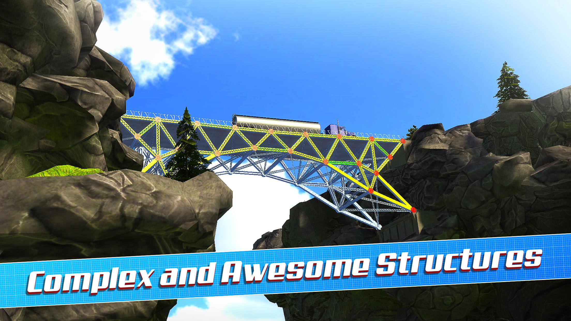 Bridge Construction Simulator Game Screenshot