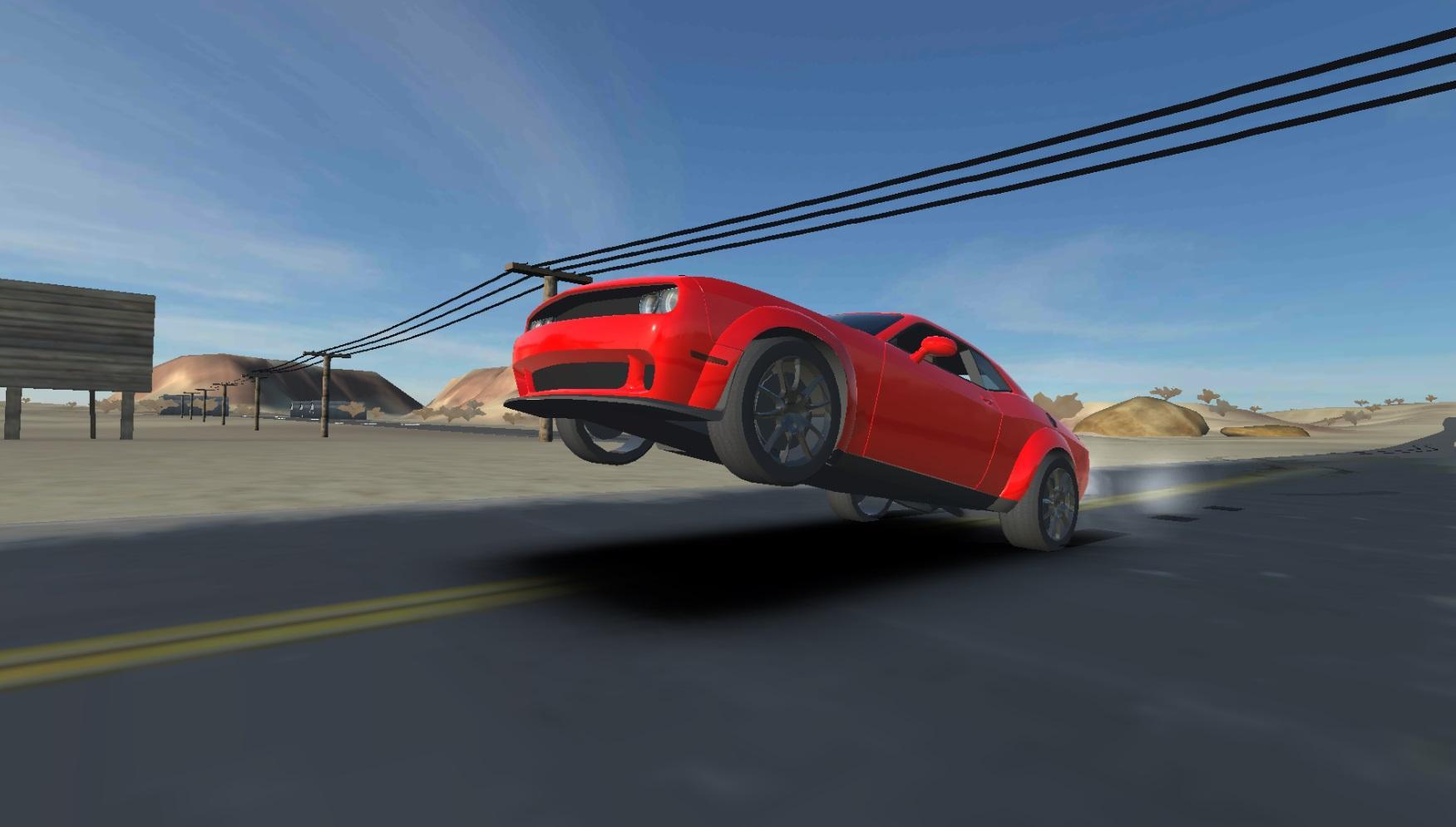 Modern American Muscle Cars 2 Game Screenshot