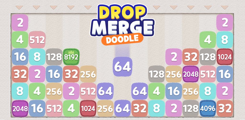 Drop Doodle - Number puzzles遊戲截圖
